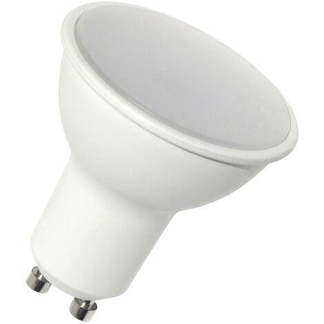 10 Ampoules LED GU10 dimmable 460 Lumens Blanc Chaud 3000K, 6 Watts Compatible Variateurs