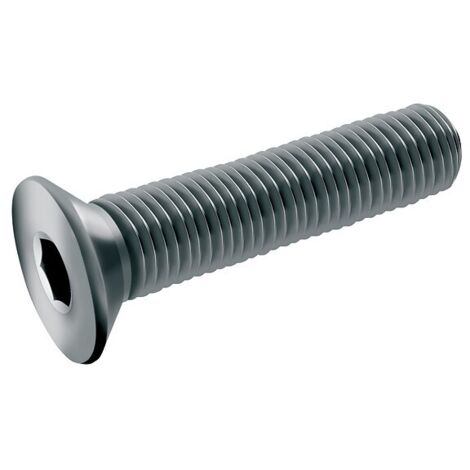 Vis à métaux tête fraisée, hexagonale creuse inox - Longueur: 80 - Qualite Inox: A2 - Diamètre: 8