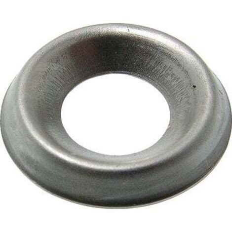 Rondelle cuvette emboutie inox - Qualite Inox: A2 - Diamètre: 6