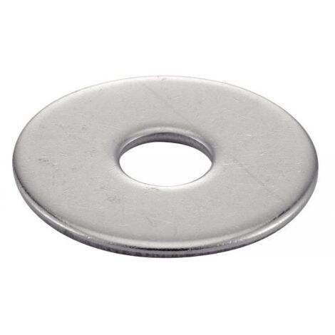 Rondelle plate extra large (LL) inox - Qualite Inox: A4 - Diamètre: 6