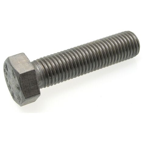 Vis à métaux tête hexagonale, entièrement filetée (TH) inox - Longueur: 25 - Qualite Inox: A2 - Diamètre: 6 (1/10)