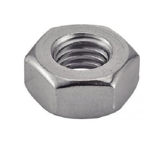 Ecrou hexagonal inox - Qualite Inox: A2 - Diamètre: 30