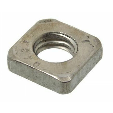 Ecrous bas carré inox - Qualite Inox: A2 - Diamètre: 6