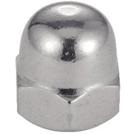 Ecrou hexagonal borgne inox - Qualite Inox: A2 - Diamètre: 16