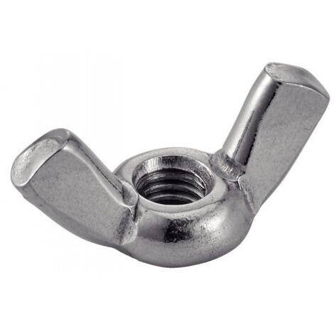 Ecrou à oreilles inox - Qualite Inox: A2 - Diamètre: 4 (1/3)