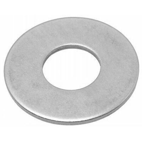 Rondelle plate large (L) inox - Qualite Inox: A2 - Diamètre: 27