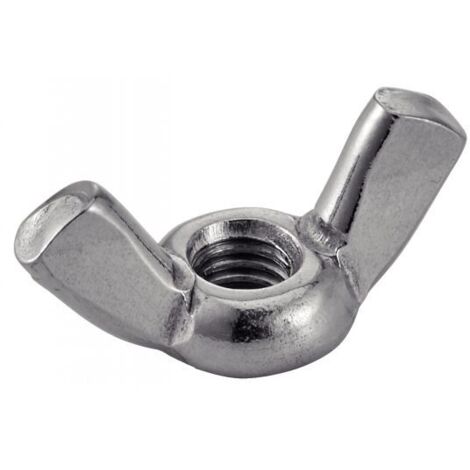 Ecrou à oreilles inox - Qualite Inox: A2 - Diamètre: 8