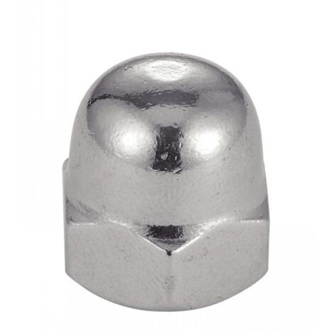 Ecrou hexagonal borgne inox - Qualite Inox: A4 - Diamètre: 12 (1/3)