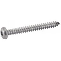 Vis à tôle tête cylindrique large, torx inox - Longueur: 13 - Qualite Inox: A4 - Diamètre: 4.8