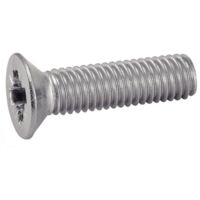 Vis à métaux tête fraisée pozidrive inox - Longueur: 60 - Qualite Inox: A2 - Diamètre: 4