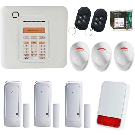 Alarme Visonic PowerMaster Kit Max + sirène extérieur GSM (1/5)