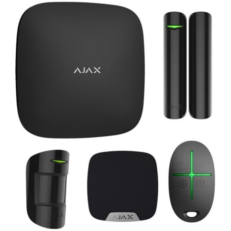 ALARME AJAX STARTERKIT + SIRENE INTERIEUR NOIR