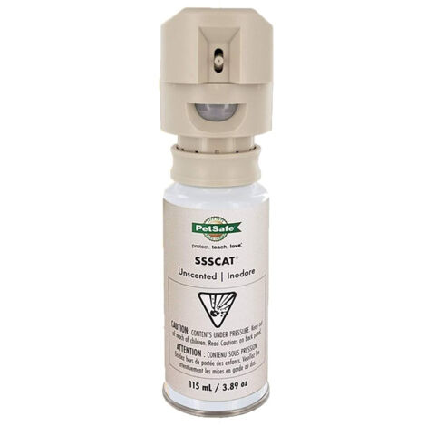 Petsafe – Répulsif chat et chien avec détecteur de mouvements – Spray indolore – Portée 1 mètre – Résistant à l'eau – Autonomie 80 à 100 pulvérisations (1/8)