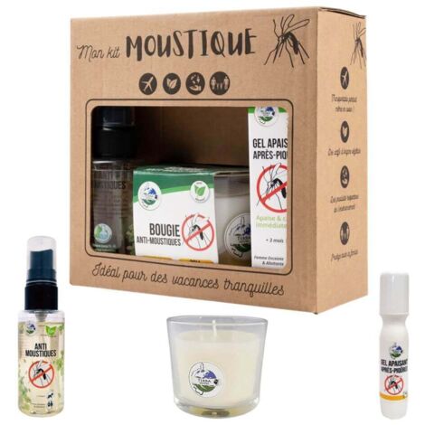Kit anti moustique vacances tranquilles bougie (1/5)