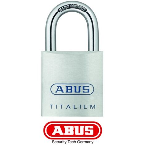 Cadenas aluminium massif - série Titalium™ 80  Abus - 50 - 35 - 25 - 9,5