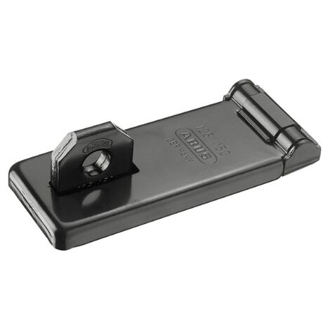 Abus – Porte cadenas haute protection 125/150 – Acier cémenté ultra résistant – Œillet Ø 15mm pour cadenas jusqu'à 14mm – Adapté extérieur