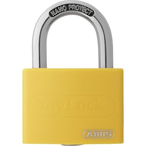 Cadenas ABUS T65AL/40 myLock Jaune