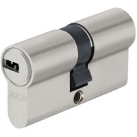 Abus – Cylindre de serrure haute sécurité 30x30mm – Anti-perçage, anti-crochetage, anti-casse – 5 clés débrayables – Profil européen