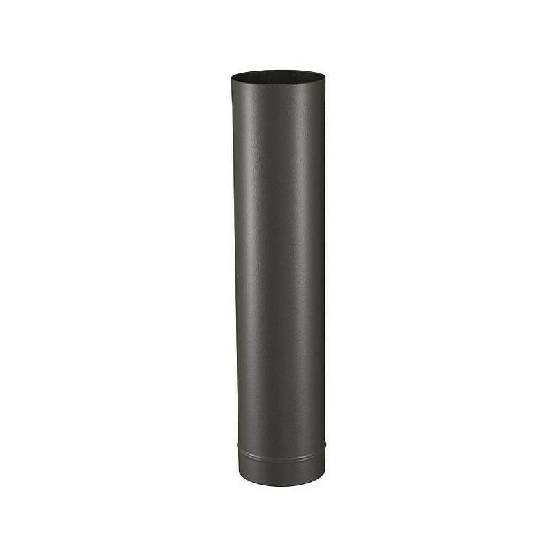 Lot De 10 Tuyaux Filetés En Fonte Malléable 1,9 Cm (3/4") – Longueur 30,5 Cm, Noir Mat – Idéal Meubles Industriels Vintage Et DIY