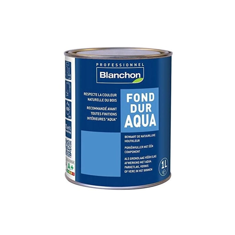 Bouche-pores Blanchon Fond Dur Aqua 1 litre 10 m²/L/couche