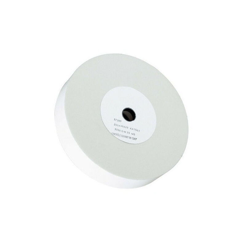 Sidamo - Meule Aa 150 J Corindon Blanc D.200 X 40 X 20