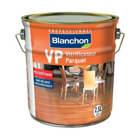 Vitrificateur parquet Blanchon VP 2,5L aspect brillant prêt à l'emploi