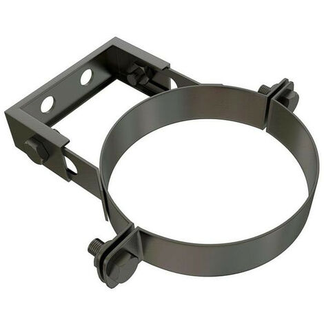 TEN – Bride murale réglable 800180 inox D180mm – Fixation solide pour conduits inox 304/316 – Installation tous les 2,5 mètres