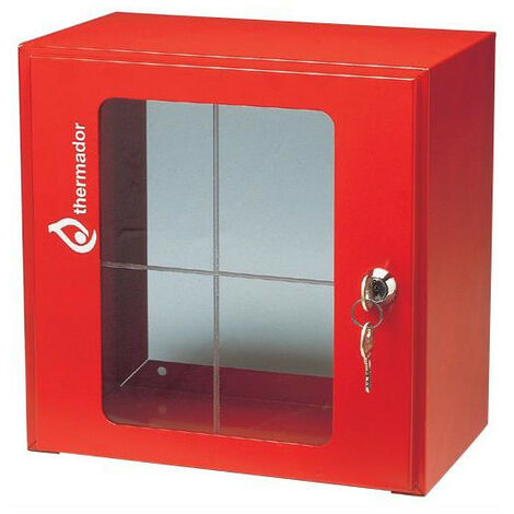 Coffret sous verre dormant à clé 300x300x200 THERMADOR BSVD332