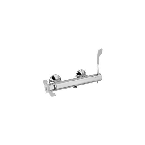 Thermador – Mitigeur thermostatique de douche chromé 305mm – Poignée longue antichoc – Sécurité anti-brûlure – Installation facile avec raccords excentrés