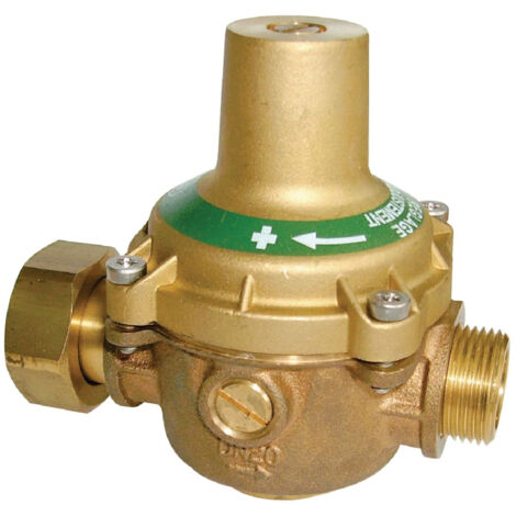 Socla – Réducteur de pression 3/4' préréglé 3 bar – Bronze avec siège inox – Pression max 25 bar – Norme NF EN 1567