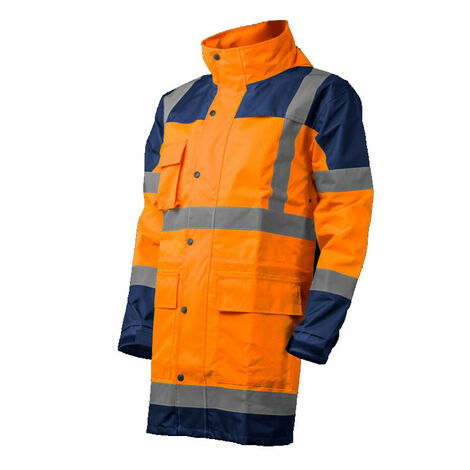 Ensemble de pluie Coverguard HYDRA marine orange haute visibilité taille XXXL