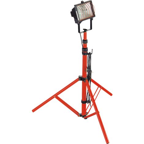 Projecteur L'Outil Parfait halogène 330W télescopique ajustable de 0,70 à 1,75m