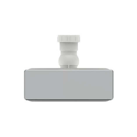 Bonde Ideal Standard T4493AA rectangulaire avec cache 19,5x5cm chrome pour receveur Ultra Flat