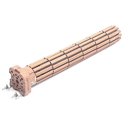 Résistance stéatite 1800W monophasée – Tension 230V – Longueur 310mm – Diamètre 47mm pour chauffe-eau Thermor et Atlantic