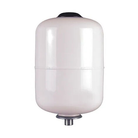 Thermador – Vase d'expansion sanitaire 25L – Fixation murale – Vessie butyle – Acier laqué blanc – Pression max 7 bar
