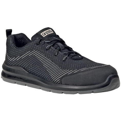 Coverguard – Chaussures de sécurité S1P taille 36 – Semelle PU anti-perforation – Tige en maille polyester respirante – Embout acier pour protection