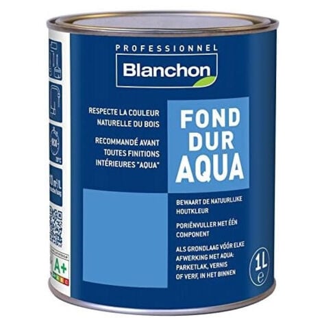Bouche-pores Blanchon Fond Dur Aqua 1 litre 10 m²/L/couche