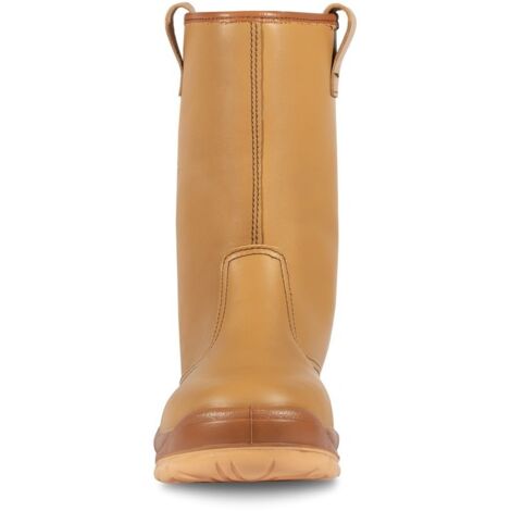 Bottes De Sécurité JALARTIC SAS S3 CI SRC – Cuir Fourrées Beige – Taille 42 – Protection Totale Antidérapante