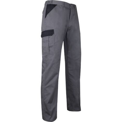 HOWARD - PANTALON DE TRAVAIL - 1215 Gris , Noir 56 | Leroy Merlin