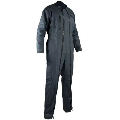 LMA – Combinaison de protection double zip 4XL – Sergé 65% polyester, 35% coton – Résistante à la poussière et au froid – Soufflets d’aisance au dos - VERT 4 XL