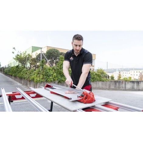 Coupe carrelage Rubi Fast-65 manuel, longueur de coupe 65cm, carrelette professionnelle en aluminium extrudé, coupe carreaux en diagonale à 45°