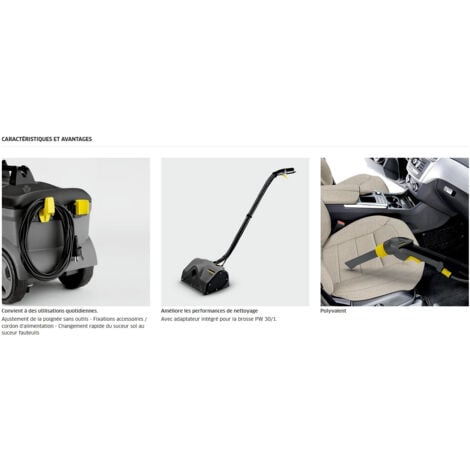 Karcher - Injecteur-extracteur 1250W 54 l/s - Puzzi 10/2 Adv