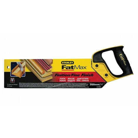 Stanley Scie Dos Double Denture Jet Cut Fatmax Mm Dents