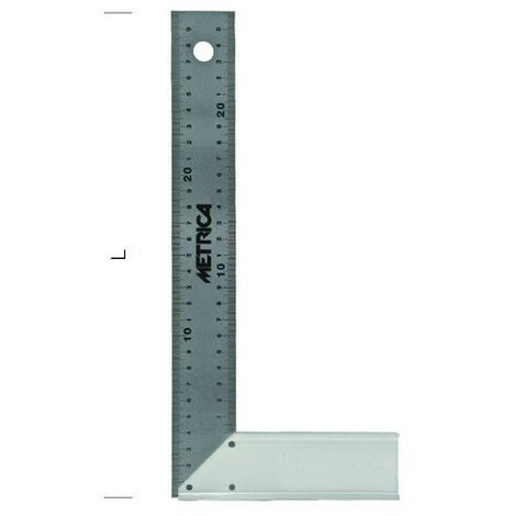 Metrica - Equerre de charpentier en inox 300 mm - 29220