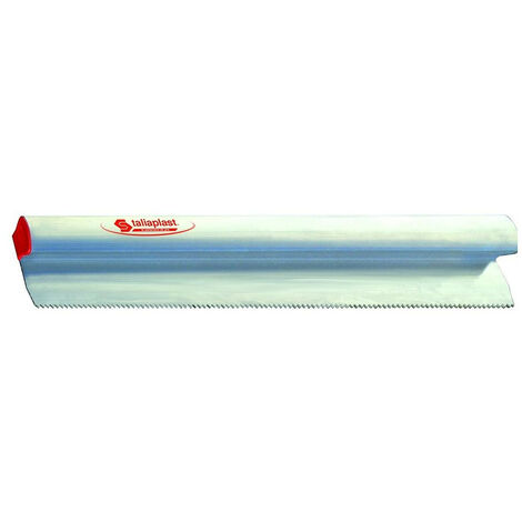 Taliaplast - Règle en aluminium crantée forme h profil fermé 1,2 m - 380606
