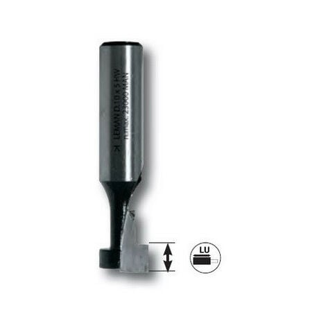 Leman - Mèche HM pour rainure en T D.10/5 x 5/5 mm queue 8 mm
