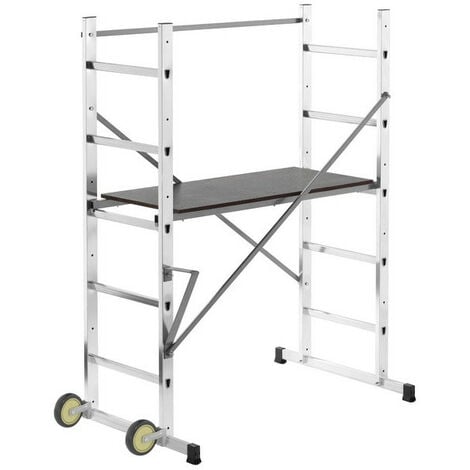 Hailo - Echafaudage 2x5 Haut. travail 3 m - HobbyStep H3