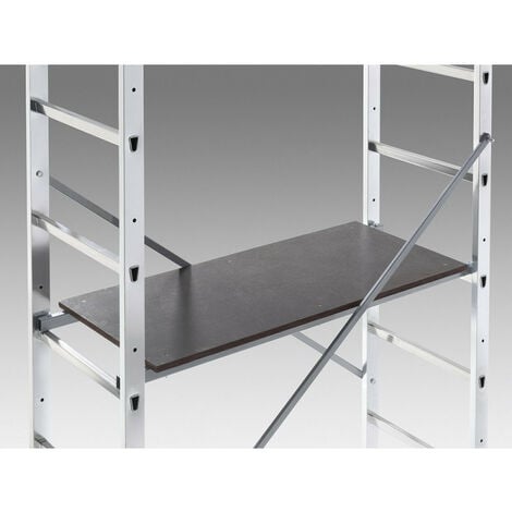 Hailo - Echafaudage 2x5 Haut. travail 3 m - HobbyStep H3