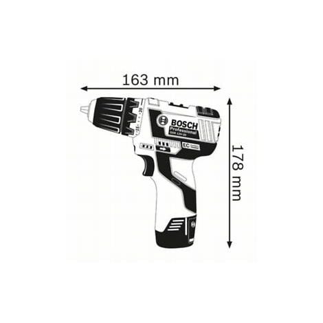 Bosch - Perceuse-visseuse à batterie 12V 2x3,0 Ah Li-Ion avec coffret - GSR 12V-35 Professional