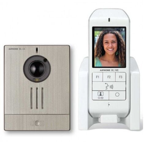 Aiphone - Carillon vidéo couleur sans fil, mémoire d'images - WL11